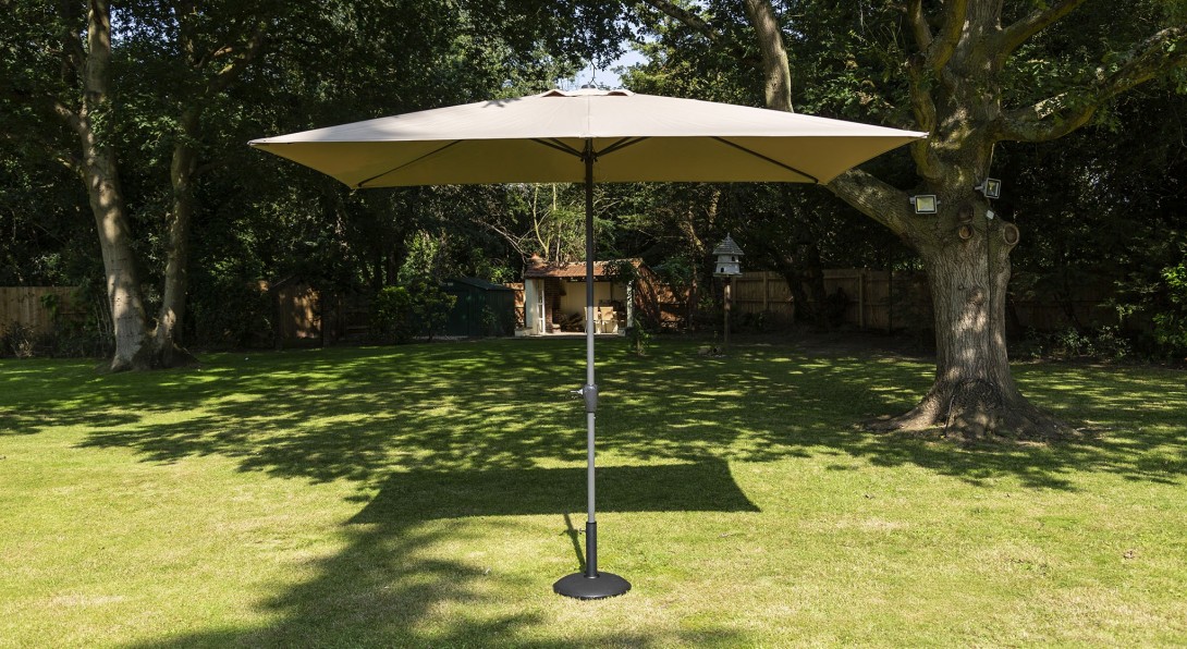 St Rdi Plus Rectangular Aluminium Parasol