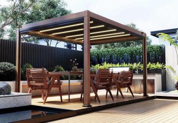 Katie Blake Aluminium Pergola