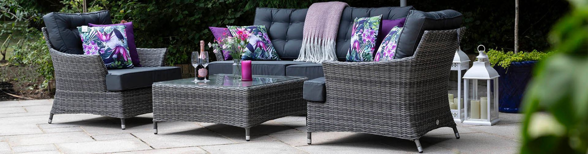 Katie Blake Outdoor Room Garden Sofa