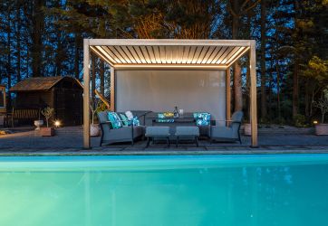 Premier Charlotte Solar Powered Auto Pergola