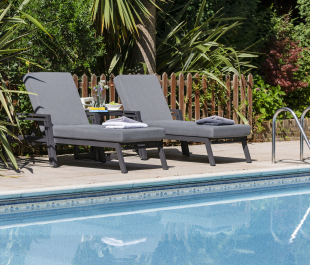 Ashbury Double Sun Loungers