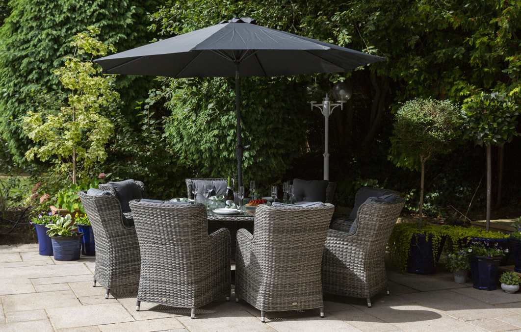 Katie Blake Garden Furniture Seville 8 Seat Dining Set