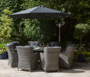 Katie Blake Garden Furniture Seville 8 Seat Dining Set