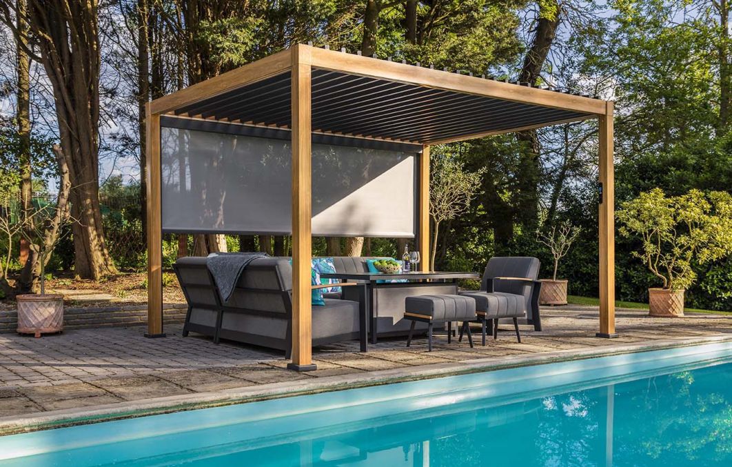 Premier Charlotte Solar Powered Auto Pergola