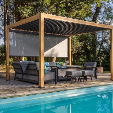 Premier Charlotte Solar Powered Auto Pergola