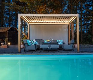 Premier Charlotte Solar Powered Auto Pergola