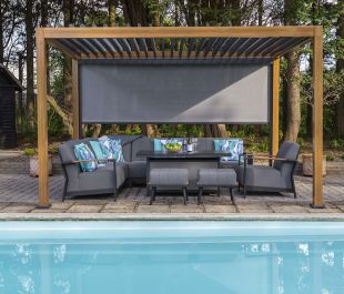 Premier Charlotte Solar Powered Auto Pergola