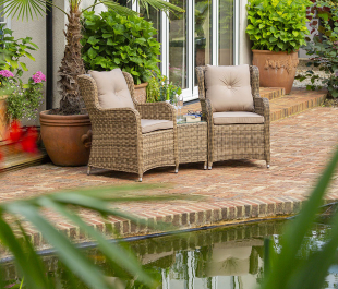 Katie Blake Garden Furniture Seville Companion Set