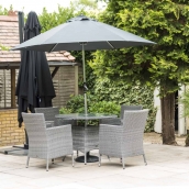 Katie Blake Garden Furniture Sandringham 6 Chair Rectangular Dining Set