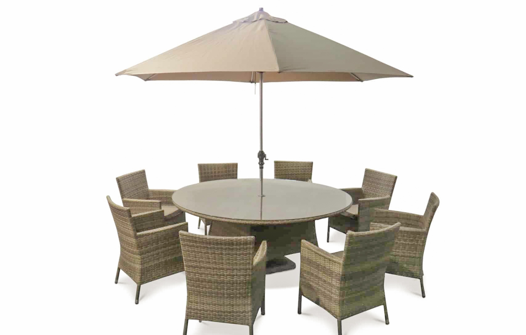 Katie Blake Garden Furniture Sandringham 8 Chair Dining Set