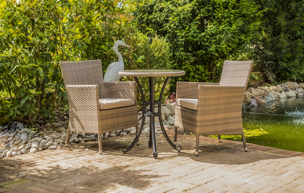 Katie Blake Garden Furniture Sandringham Bistro Set