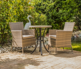 Katie Blake Garden Furniture Sandringham Bistro Set