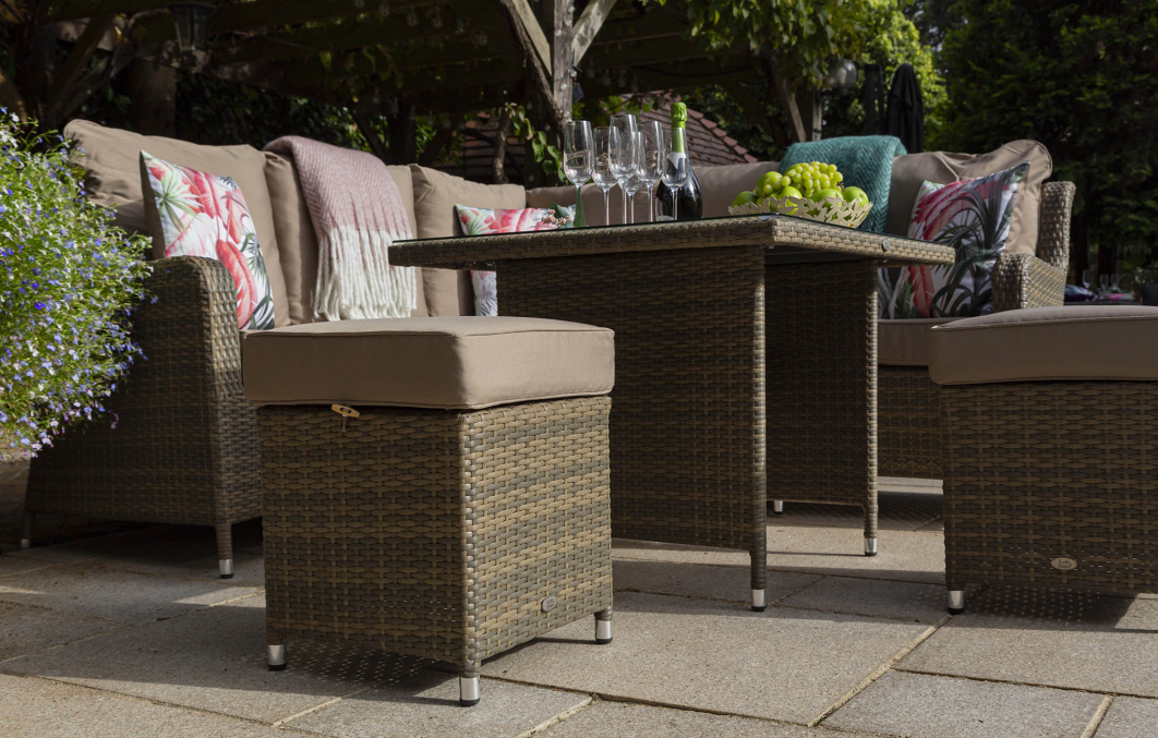 Katie Blake Garden Furniture Sandringham Compact Corner Set