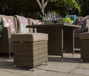 Katie Blake Garden Furniture Sandringham Compact Corner Set