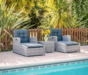 Sandringham Deluxe Reclining Lounge Set