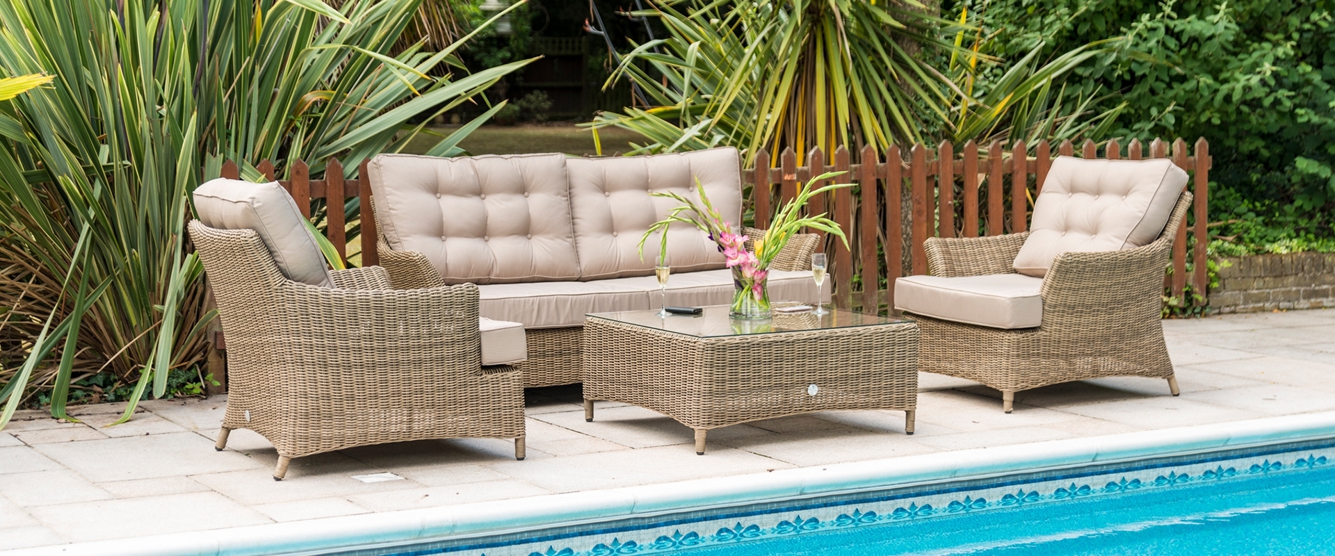 Katie Blake Garden Furniture Mayberry 2 Seat Sofa Set