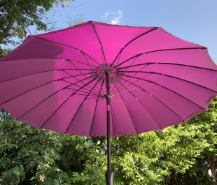 Sturdi Shanghai 2.7m Round Aluminium Parasol