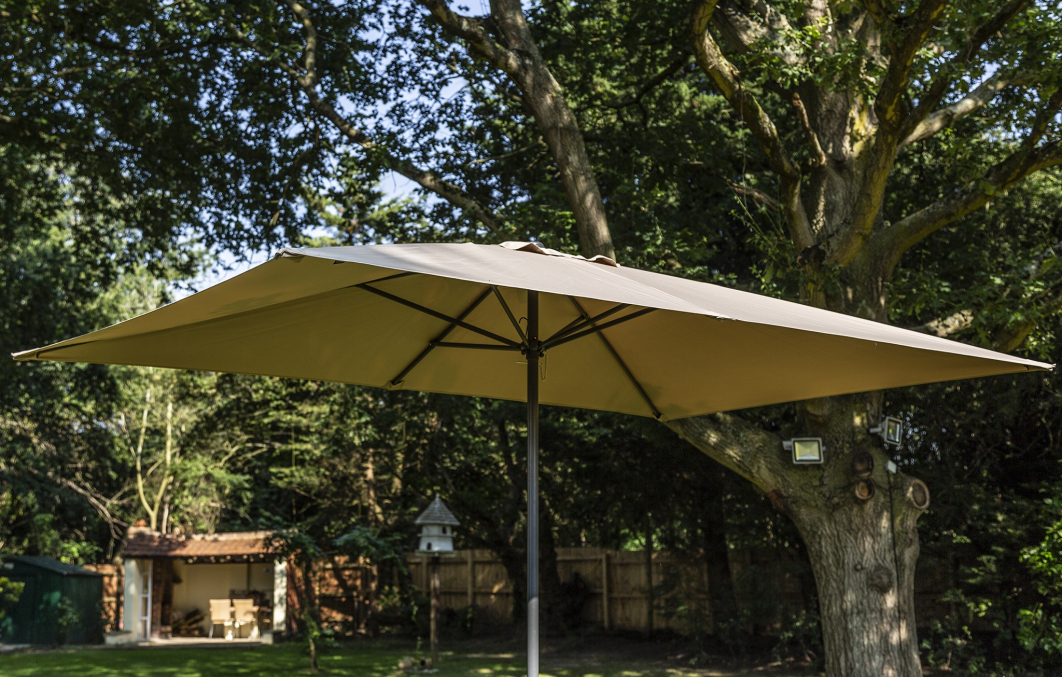 Sturdi Plus 3 x 2m Rectangular Aluminium Parasol