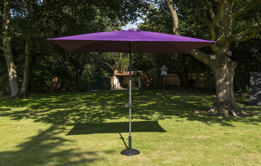 Sturdi Plus 3 x 2m Rectangular Aluminium Parasol