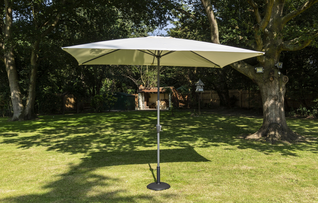 Sturdi Plus 3 x 2m Rectangular Aluminium Parasol