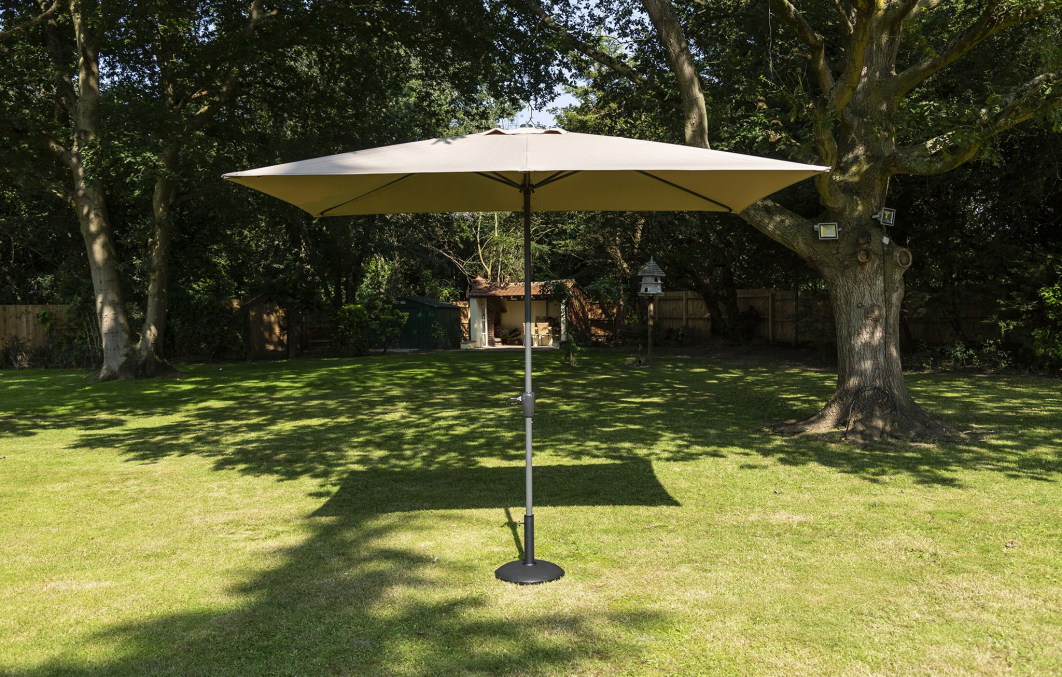 Sturdi Plus 3 x 2m Rectangular Aluminium Parasol