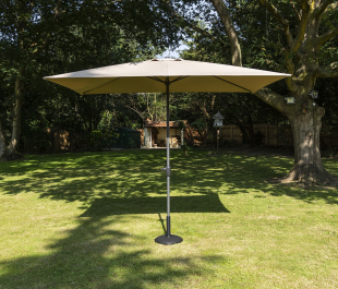 Sturdi Plus 3 x 2m Rectangular Aluminium Parasol