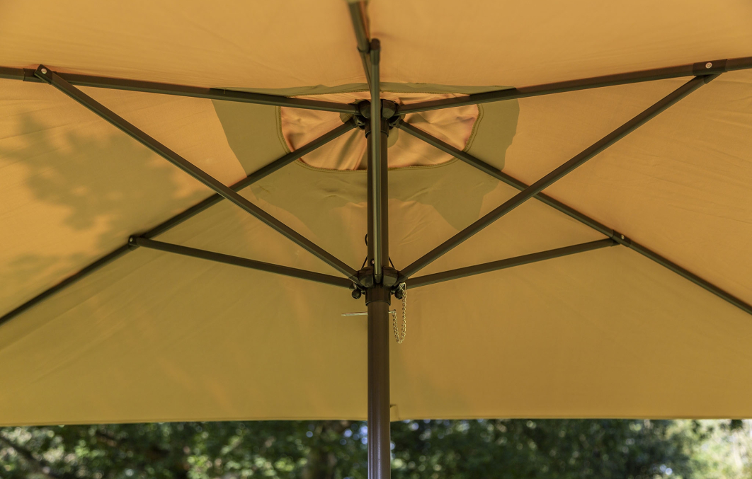 Sturdi Plus 3 x 2m Rectangular Aluminium Parasol