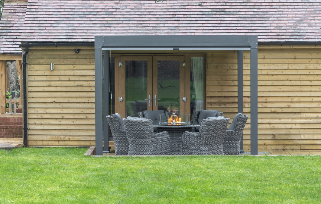 Charlotte Aluminium Slatted Pergola