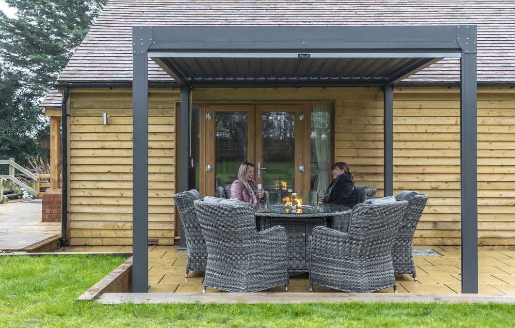 Charlotte Aluminium Slatted Pergola