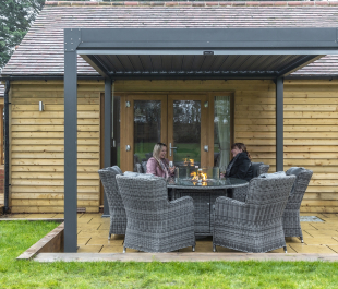 Charlotte Aluminium Slatted Pergola