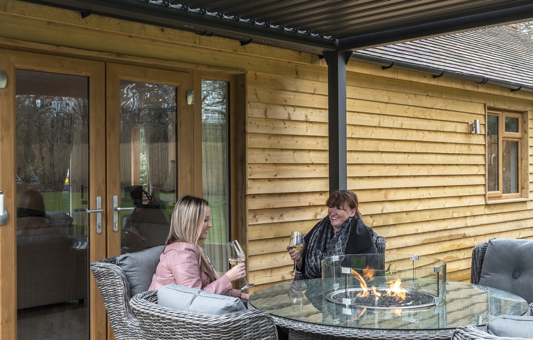 Charlotte Aluminium Slatted Pergola