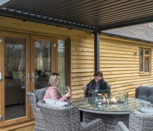 Charlotte Aluminium Slatted Pergola