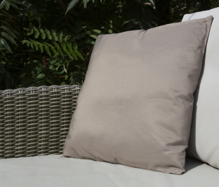 Showerproof Scatter Cushion Taupe