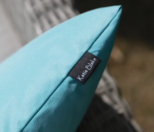 Showerproof Scatter Cushion Aqua