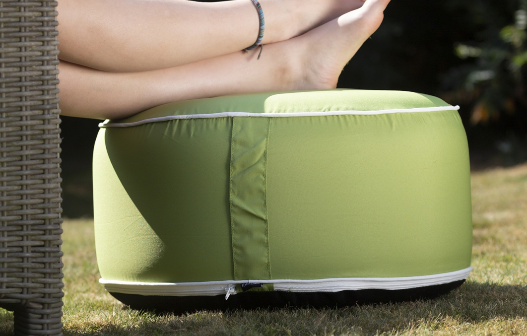 Water Resistant Inflatable Footstool