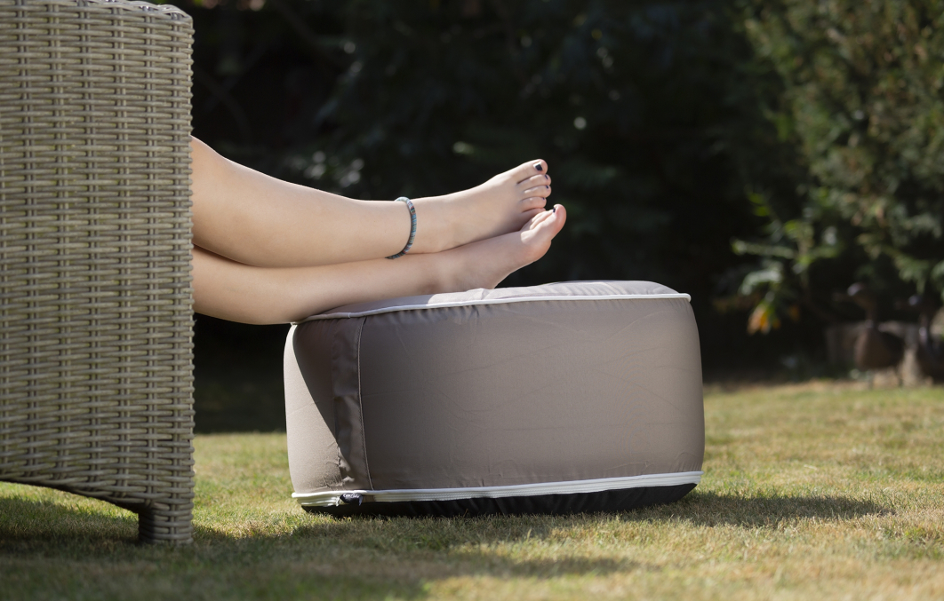 Water Resistant Inflatable Footstool