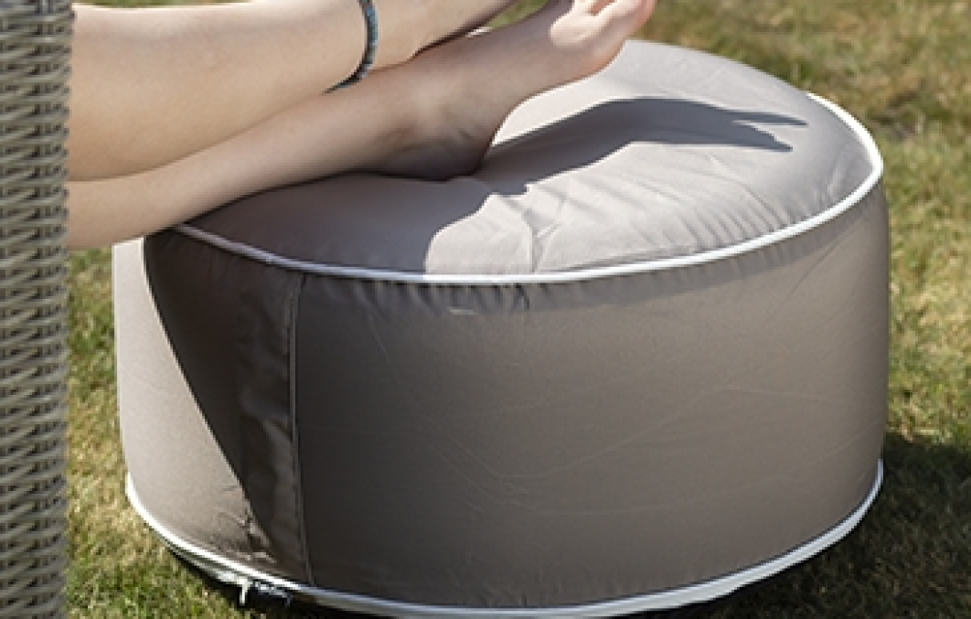 Water Resistant Inflatable Footstool