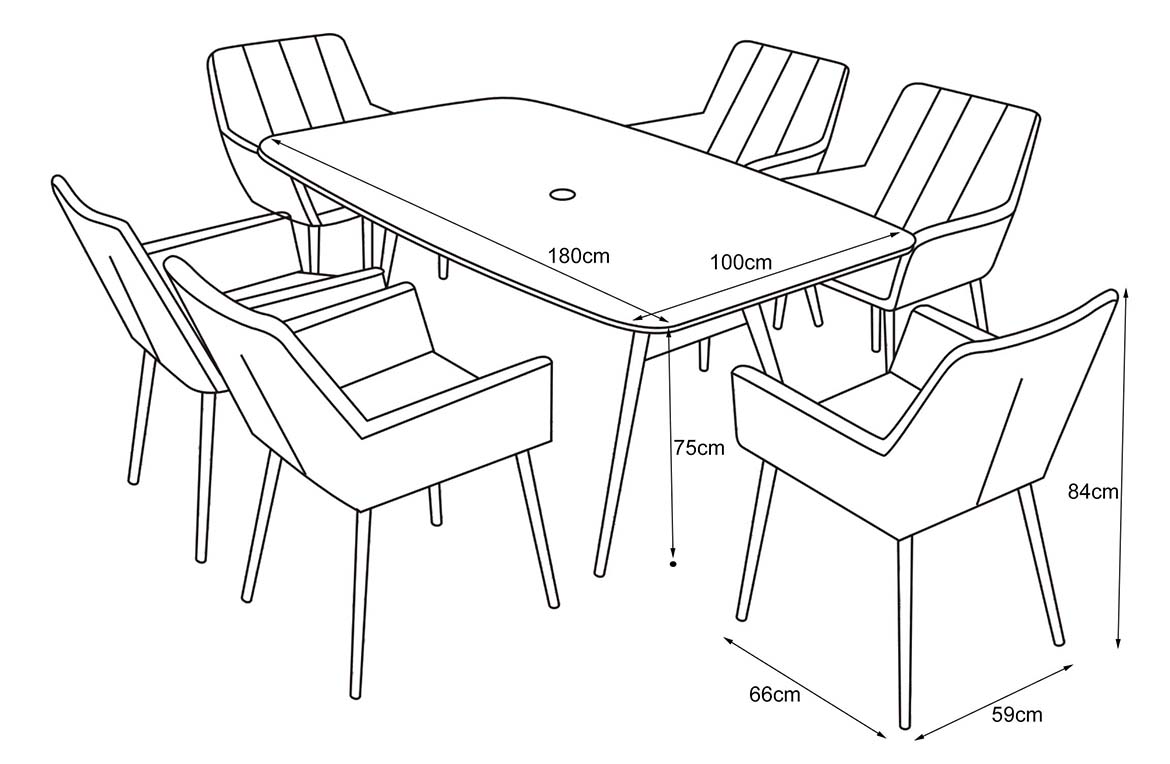 Andora Fabric Drawing