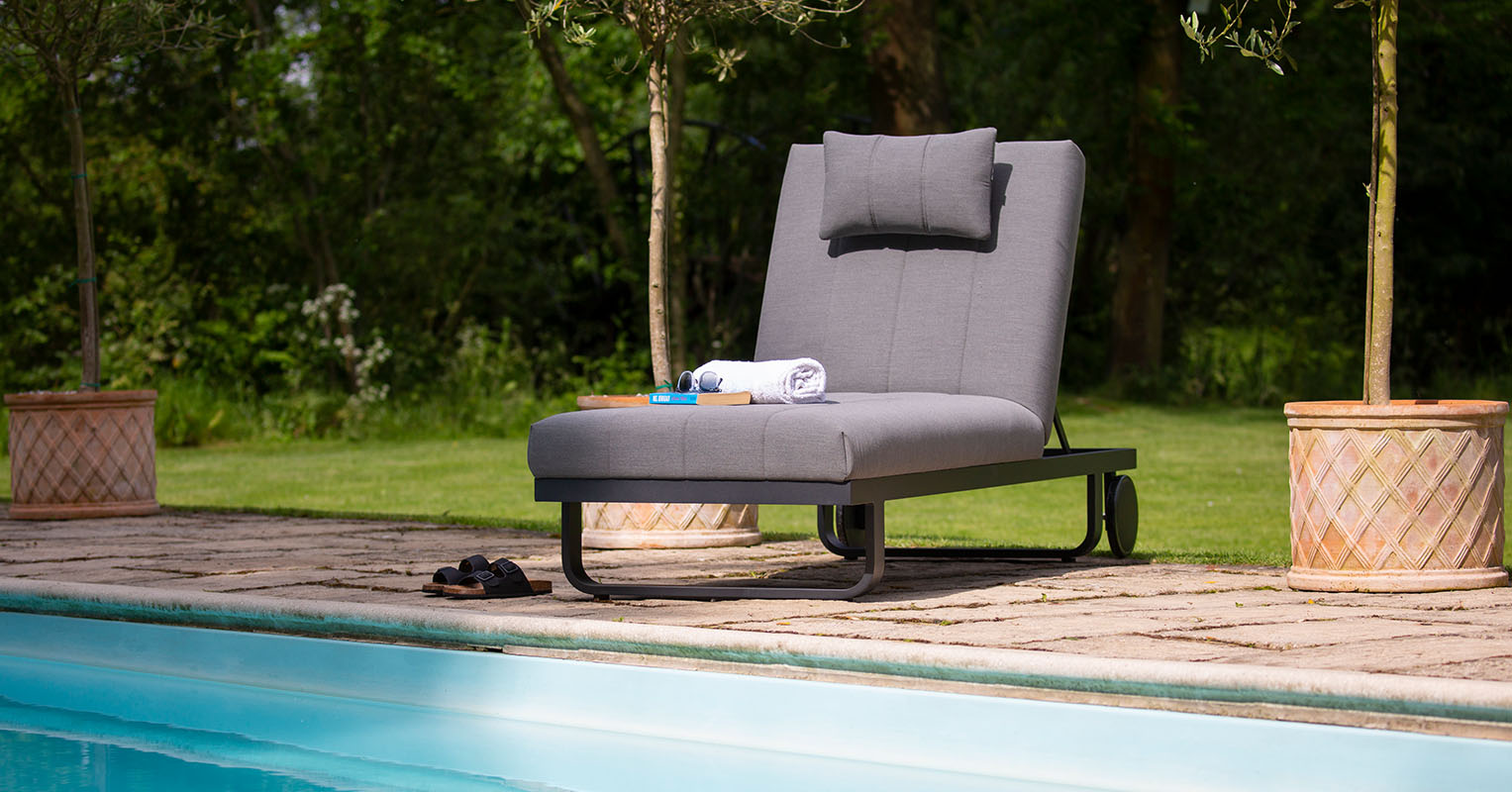 Katie Blake Andora Sun Lounger Garden Furniture