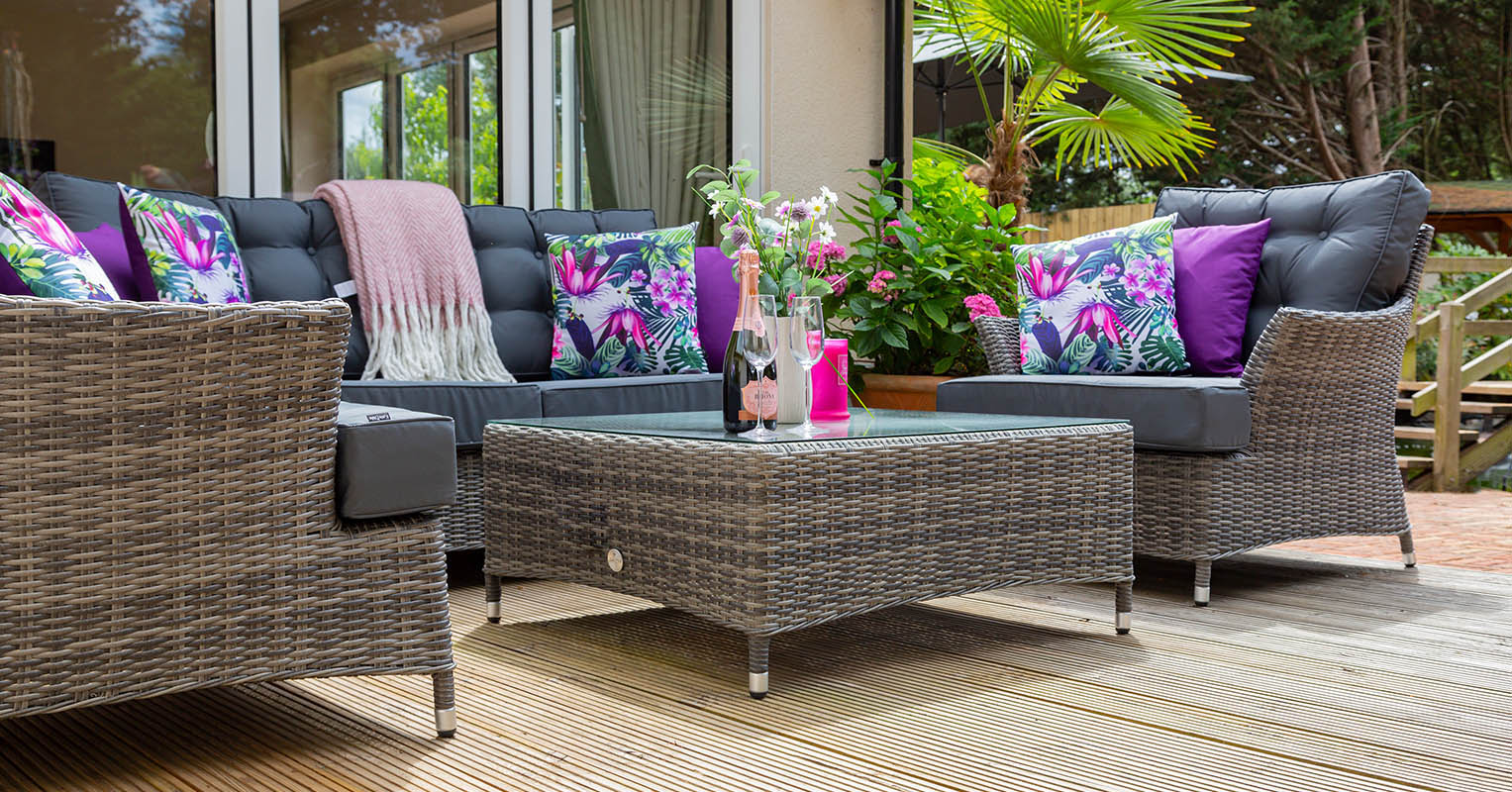 Outdoor Rattan Garden Sofa